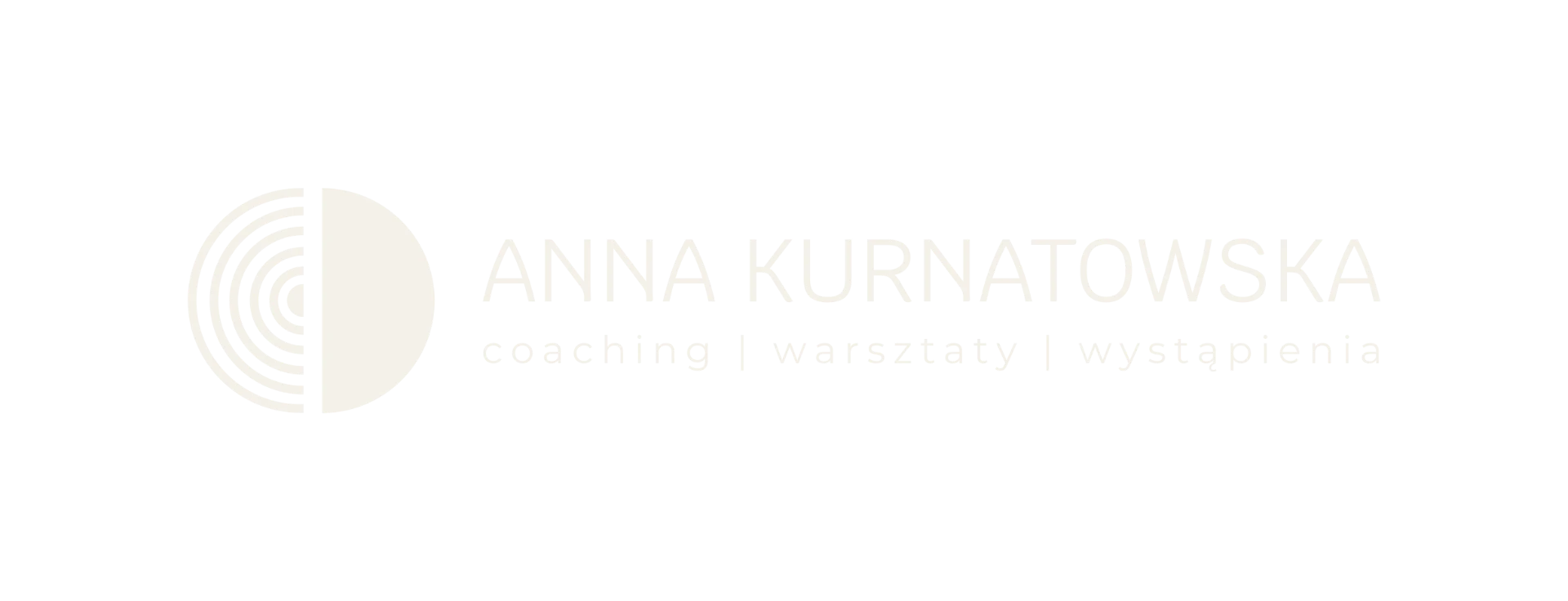 Anna Kurnatowska — coaching, warsztaty, wystąpienia motywacyjne